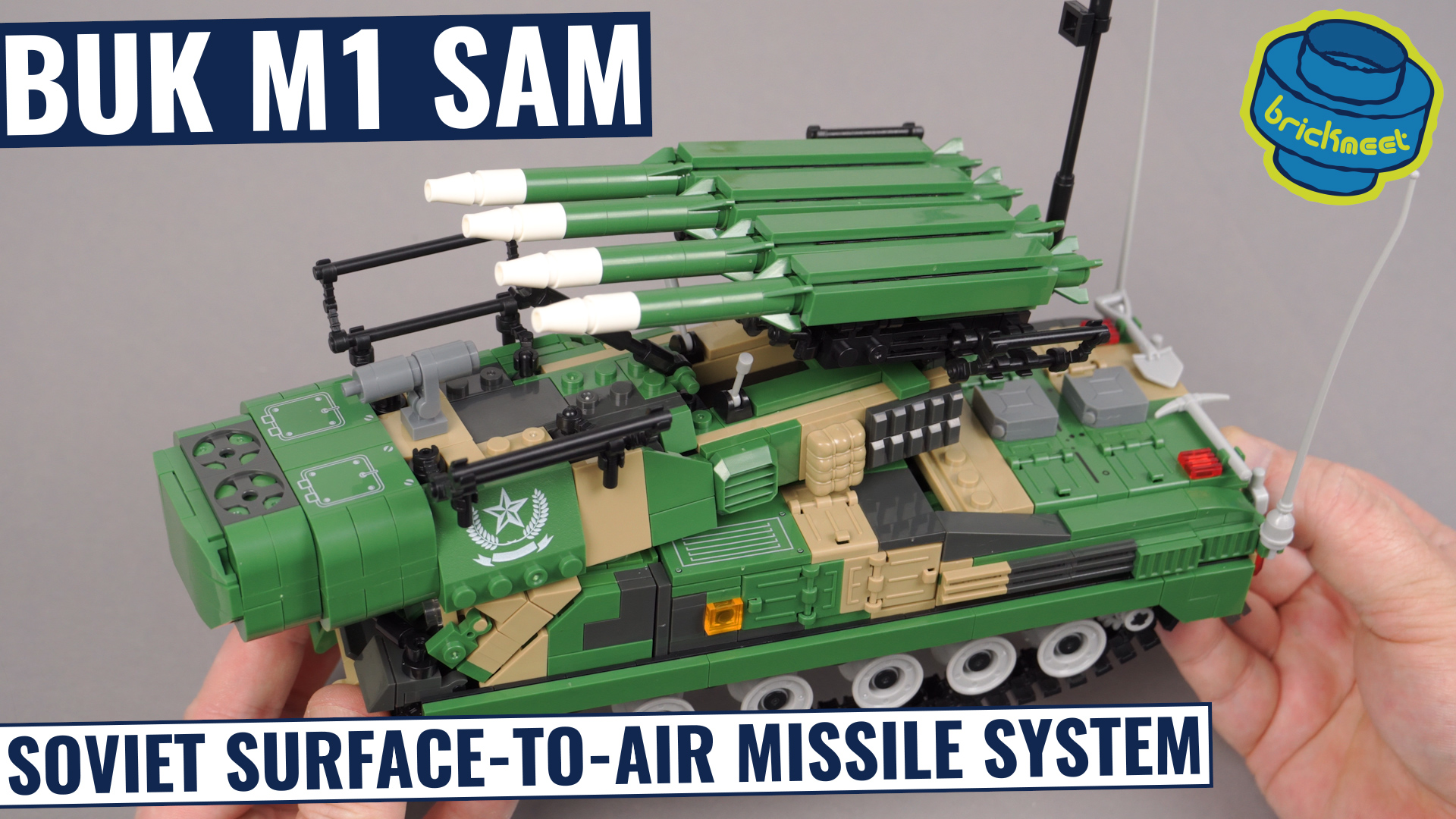 WOMA C0813 - Buk M1-2 Medium Range SAM System (Speed Build Review ...