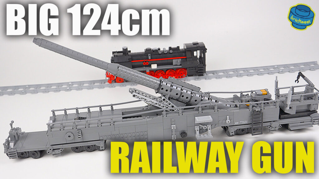 Forange FC4301 – 125cm K5 Leopold Railway Gun (Speed Build Review)